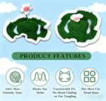 Soft Knit Cat Beret Hat - Image 3