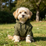 Technical Cloak Coat-Khaki - Image 3